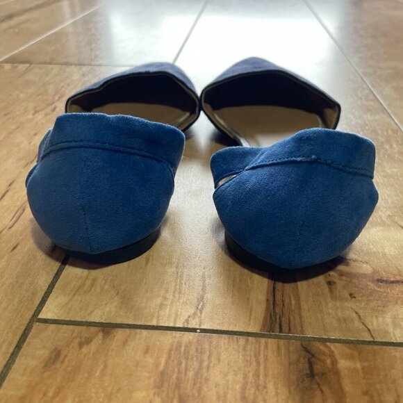 GAP - pointed toe flats -  women's US size 7 - navy, blue - Picture 4 of 6